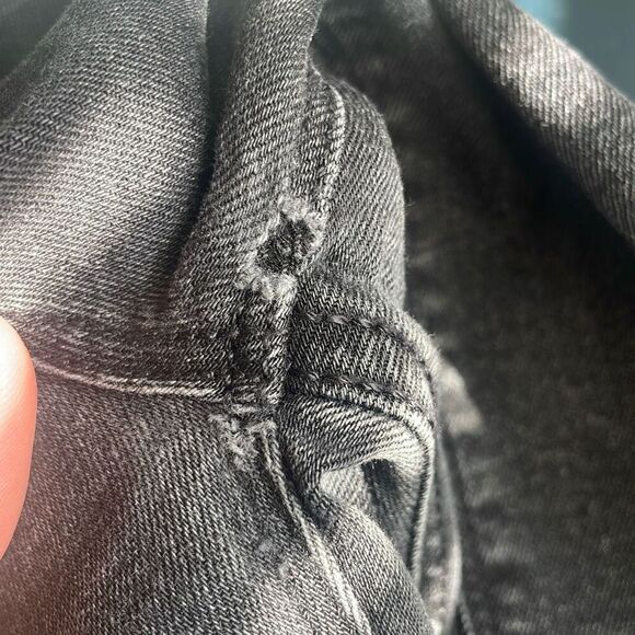 Hudson Krista Super Skinny Black Wash Jeans 26 - Picture 8 of 11